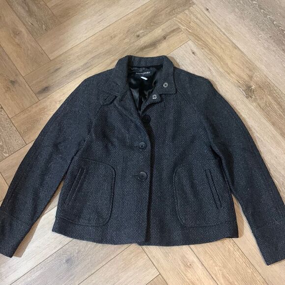 Banana Republic Wool Blend Coat - Picture 1 of 8